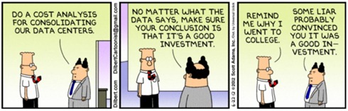 Dilbert on consolidation